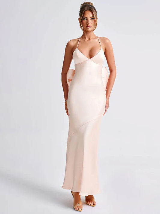 MAXI DRESS V NECK