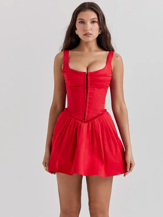 MINI RED DRESS